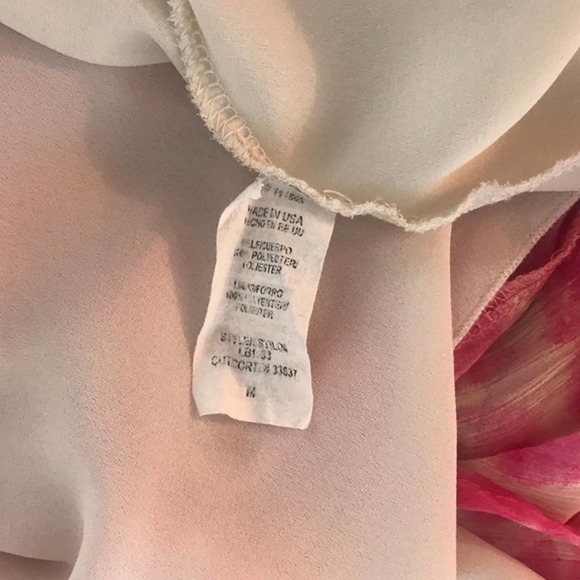 June & Hudson Pink Tie Dye Wrap Maxi Dress Size M - Picture 4 of 7